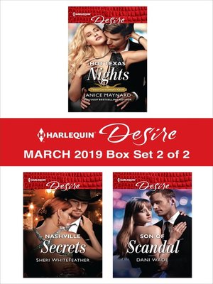 cover image of Harlequin Desire March 2019--Box Set 2 of 2
